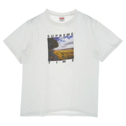 Supreme シュプリーム 20SS Supreme Time Tee ホワイト系 S【中古】
