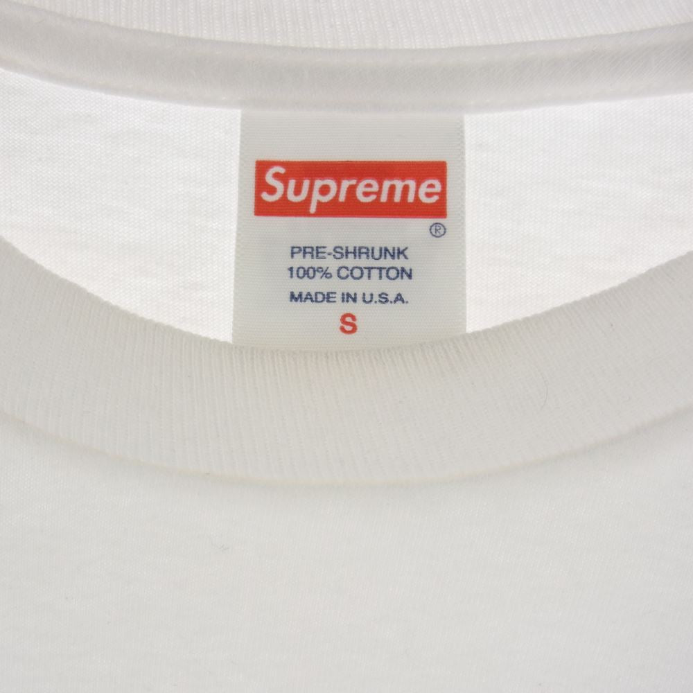 Supreme シュプリーム 20SS Supreme Time Tee ホワイト系 S【中古】
