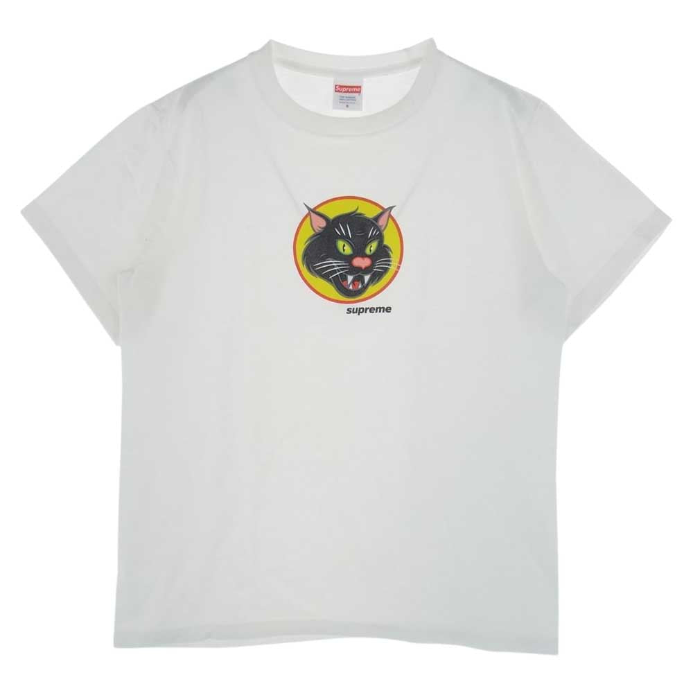 Supreme シュプリーム 20SS Black Cat Tee ホワイト系 S【中古】