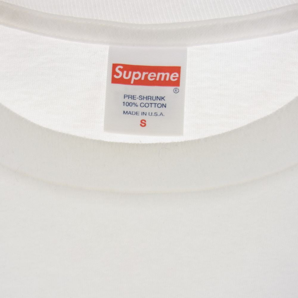 Supreme シュプリーム 20SS Black Cat Tee ホワイト系 S【中古】