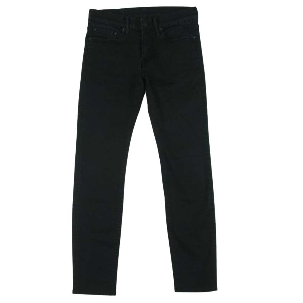 HYSTERIC GLAMOUR ヒステリックグラマー 06191AP06 THEE HYSTERIC XXX 19SS S ツイル スリム PT パンツ ブラック系 29【中古】