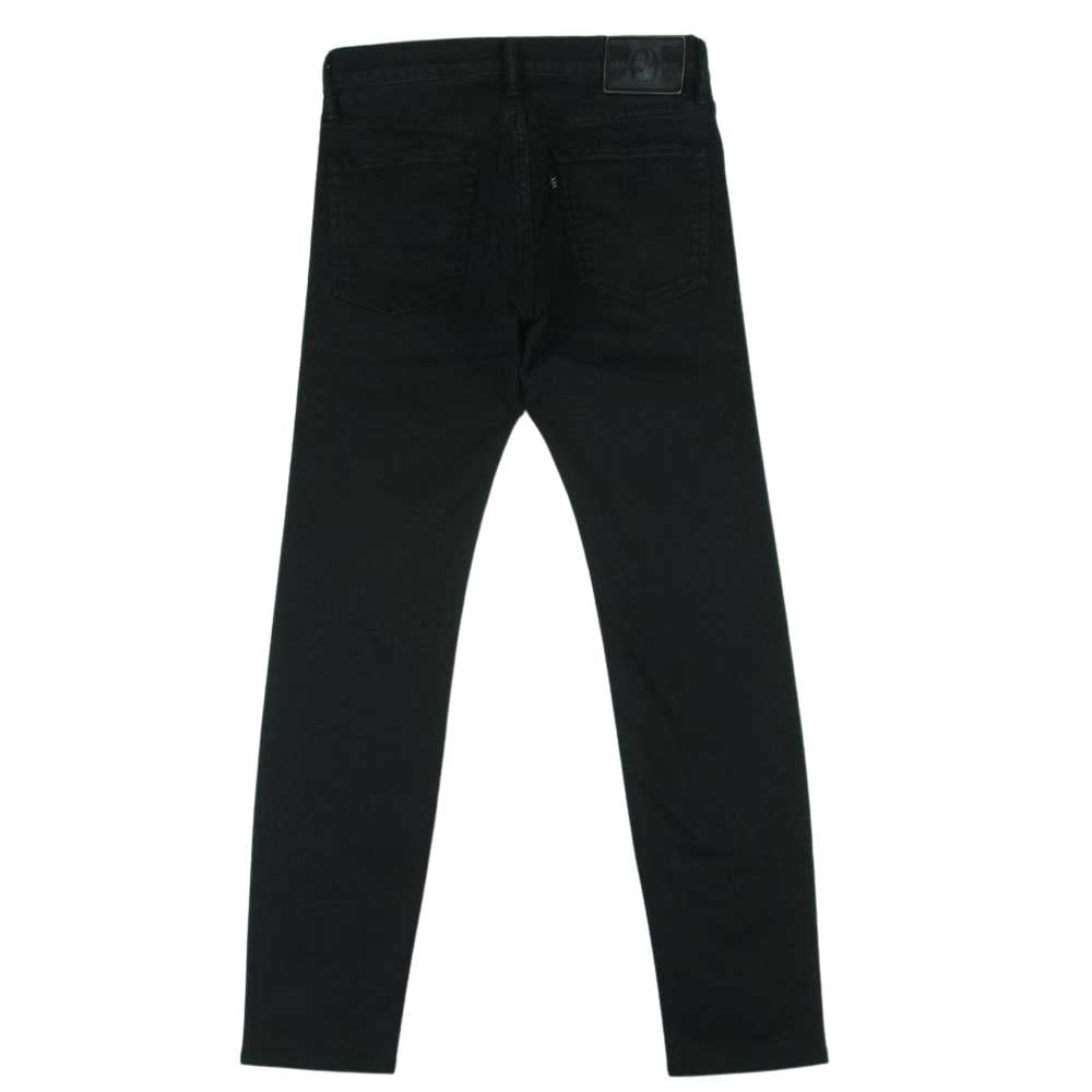 HYSTERIC GLAMOUR ヒステリックグラマー 06191AP06 THEE HYSTERIC XXX 19SS S ツイル スリム PT パンツ ブラック系 29【中古】