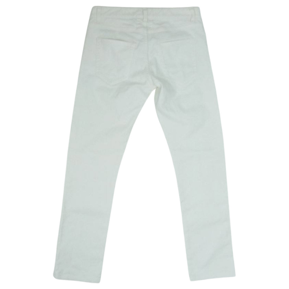 SAINT LAURENT サンローラン 国内正規品 エディ期 15SS 376939 Y877H スキニー ホワイトデニムパンツ ホワイト系 29【中古】