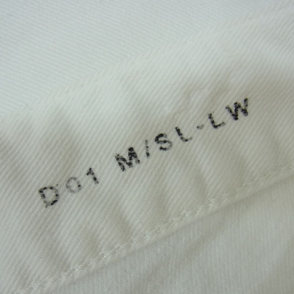 SAINT LAURENT サンローラン 国内正規品 エディ期 15SS 376939 Y877H スキニー ホワイトデニムパンツ ホワイト系 29【中古】