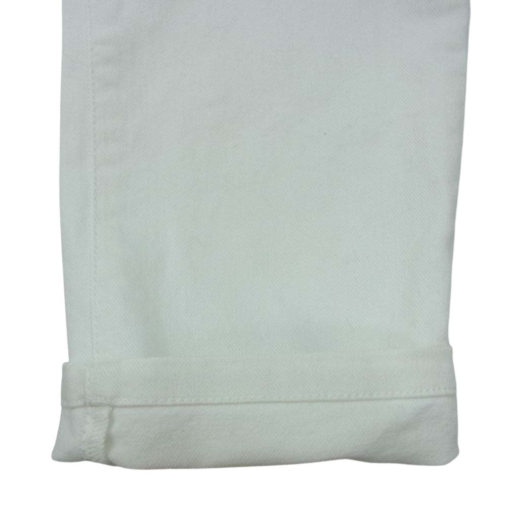 SAINT LAURENT サンローラン 国内正規品 エディ期 15SS 376939 Y877H スキニー ホワイトデニムパンツ ホワイト系 29【中古】