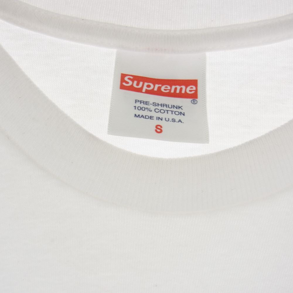 Supreme シュプリーム 20SS Lizard Tee ホワイト系 S【中古】