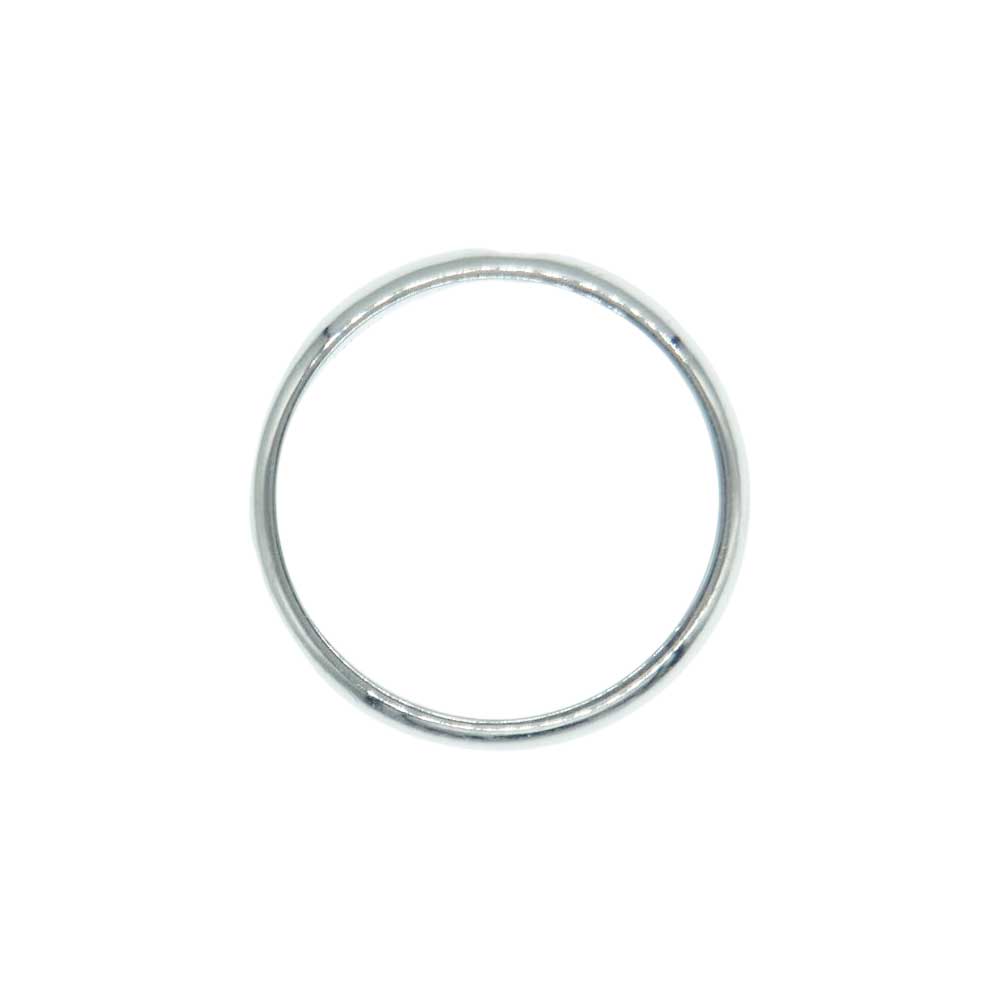 CARTIER カルティエ プラチナ PT950 1895 WEDDING BAND ウェディング バンド 石付 リング シルバー系 7号【中古】