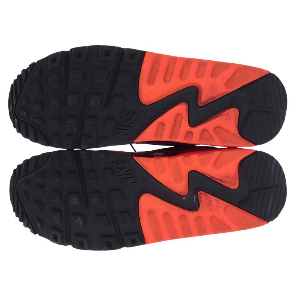NIKE ナイキ 21SS AQ0926-001 AIR MAX ATMOS 90 RED WE LOVE NIKE エアマックス アトモス スニーカー オレンジ系 ブラック系 28.5cm【中古】