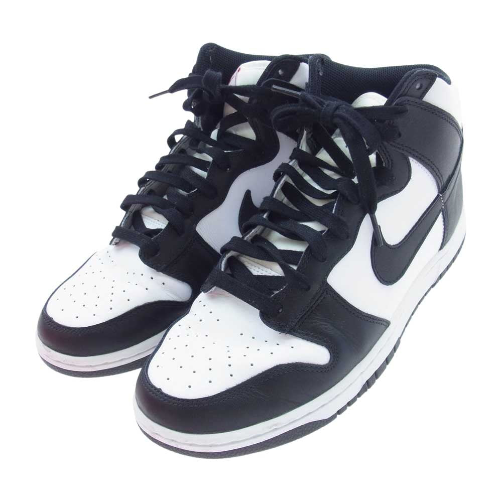 NIKE ナイキ DD1399-103 Dunk High ダンク ハイ Black and White スニーカー ブラック系 ホワイト系 28.5cm【中古】