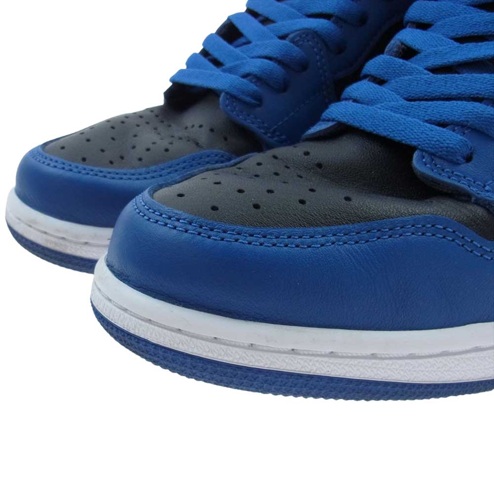 NIKE ナイキ 555088-404 Air Jordan 1 Retro High OG Dark Marina Blue エア ジョーダン 1 レトロ ハイ オリジナル ダークマリーナブルー スニーカー ネイビー系 ブラック系 28.5cm【中古】
