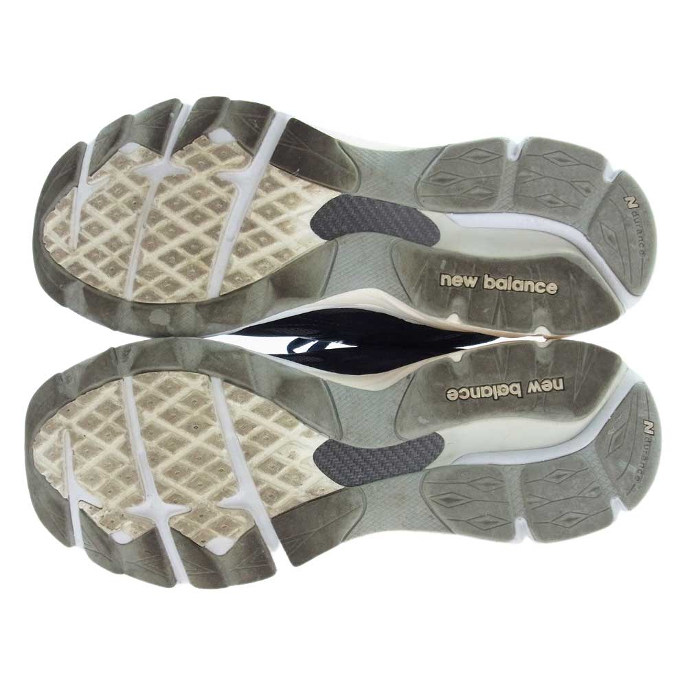 NEW BALANCE ニューバランス M990KI3 USA製 KITH RONNIE FIEG キス ロニー ファイグ スニーカー ブラック系 ダークネイビー系 28.5cm【中古】