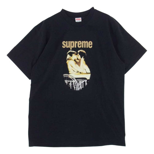 Supreme シュプリーム 23SS Kiss Tee キス 半袖 Tシャツ ブラック系 L【極上美品】【中古】