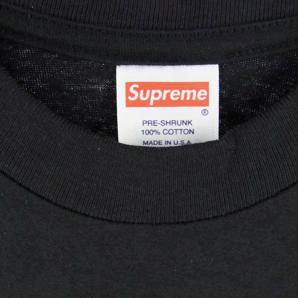 Supreme シュプリーム 23SS Kiss Tee キス 半袖 Tシャツ ブラック系 L【極上美品】【中古】