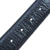 CHROME HEARTS クロムハーツ（原本無） BELT STRAP 1.5 レザー ベルト ストラップ 30インチ ブラック系 30【中古】