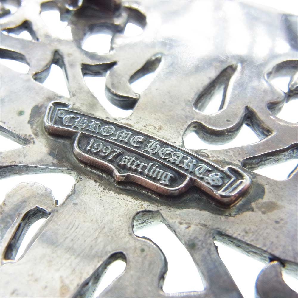 CHROME HEARTS クロムハーツ（原本無） BUCKL OVAL LG CROSS ラージ クラシックオーバル クロス バックル シルバー系【中古】