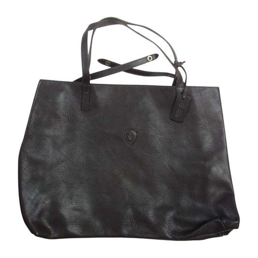 Felisi フェリージ 11-91/NK+DS152 レザー トート バッグ ダークブラウン系【美品】【中古】