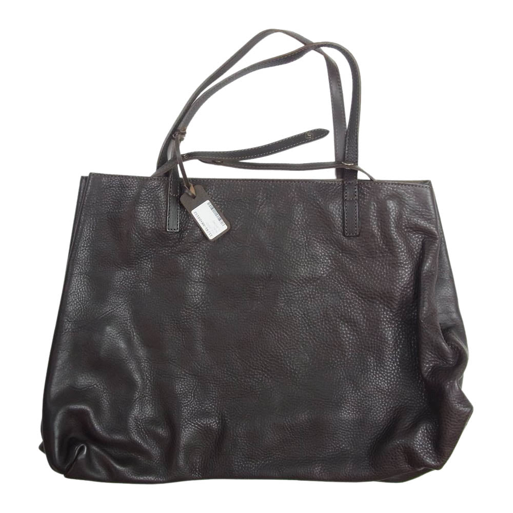 Felisi フェリージ 11-91/NK+DS152 レザー トート バッグ ダークブラウン系【美品】【中古】