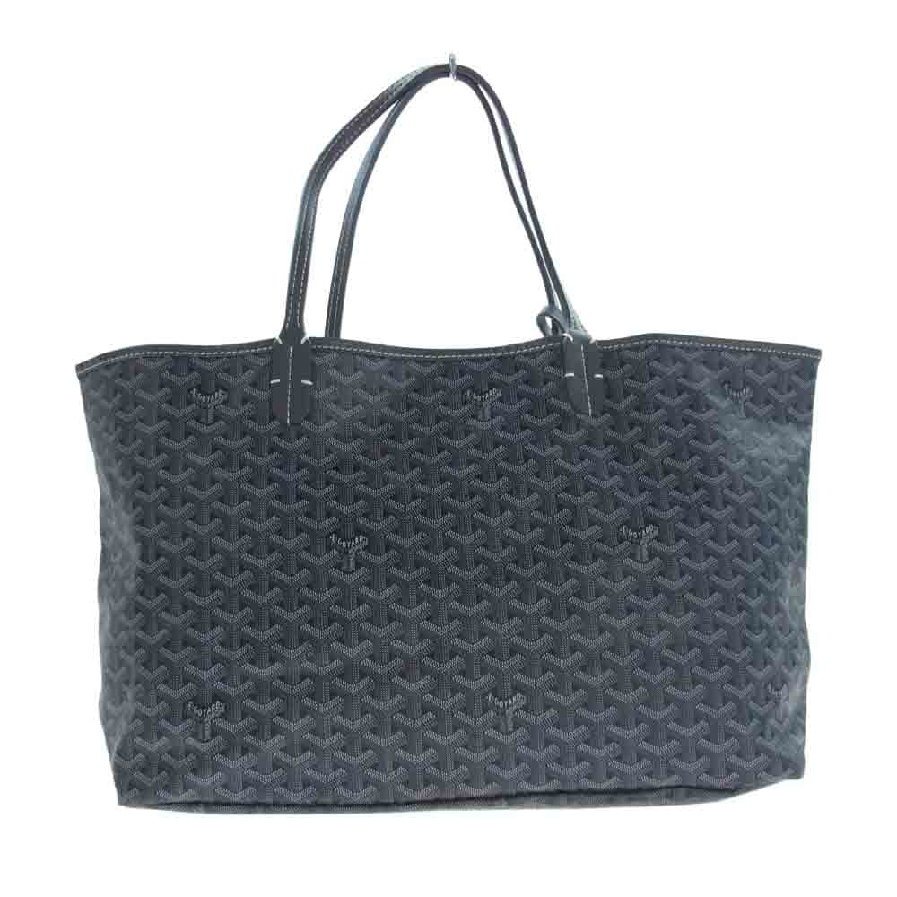 GOYARD ゴヤール サンルイ PM トート バッグ グレー系【中古】