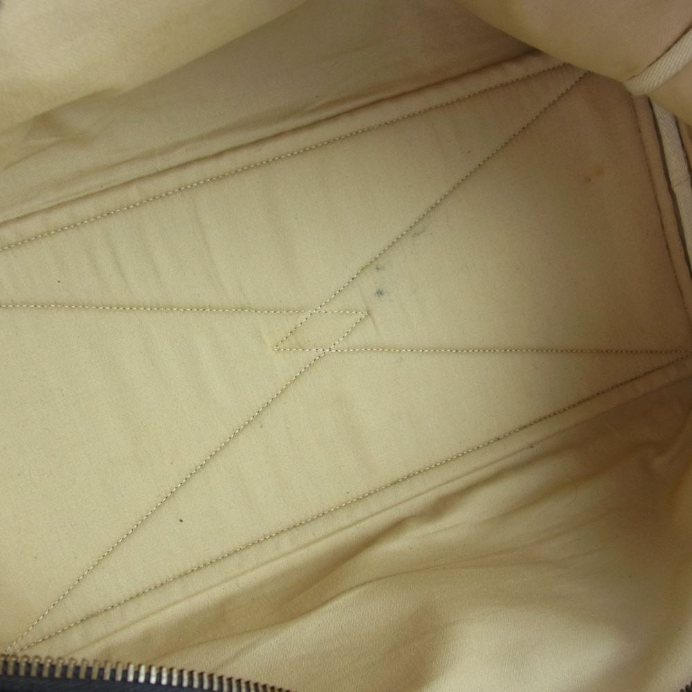 HERMES エルメス ヴィクトリア 43 〇V刻印 ボストン バッグ ブラック系【中古】