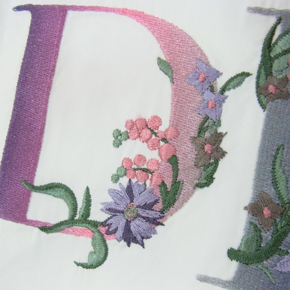 Dior ディオール 21SS 113C535A1581 フラワー ロゴ エンブロイダリー