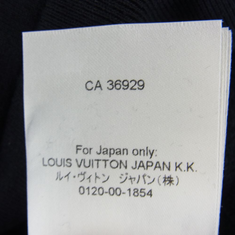 LOUIS VUITTON ルイ・ヴィトン 23SS 1AATM6 SR1 HOY32W LVジャズ マルチロゴ フルジップ フーディ パーカー ブラック系 XL【美品】【中古】