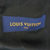 LOUIS VUITTON ルイ・ヴィトン ZDC HKJ42E エンボス モノグラム シングルブレスト テーラードジャケット ブラック系 50【美品】【中古】