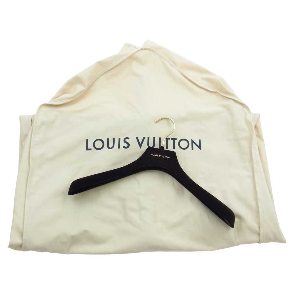 LOUIS VUITTON ルイ・ヴィトン 22SS 1A9K15 KQ0 HMJ40E LVSE シングル ブレステッド ポンヌフ エンボス カシミヤ混 テーラードジャケット ネイビー系 48【美品】【中古】