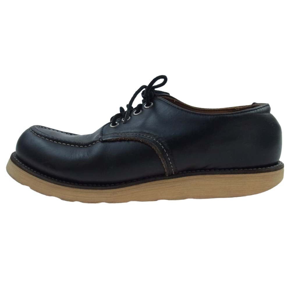 RED WING レッドウィング 9894 四角犬タグ 茶芯 Irish Setter Oxford アイリッシュ セッター オックスフォード ブーツ ブラック系 8.5【中古】