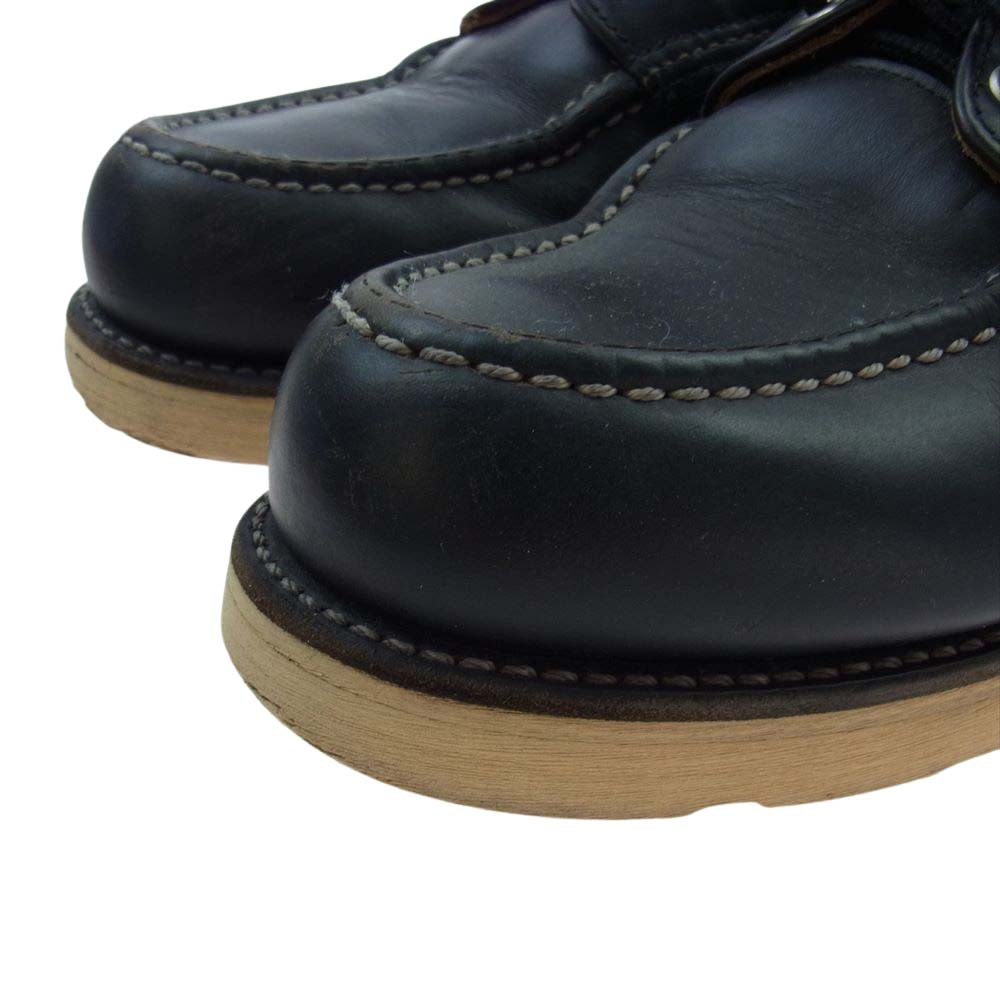 RED WING レッドウィング 9894 四角犬タグ 茶芯 Irish Setter Oxford アイリッシュ セッター オックスフォード ブーツ ブラック系 8.5【中古】