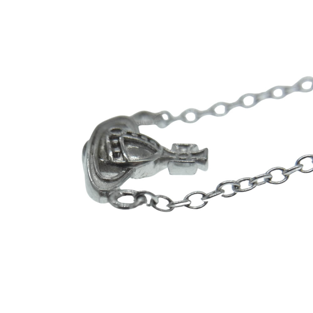 Vivienne Westwood ヴィヴィアンウエストウッド MINI BAS RELIEF ネックレス シルバー系【中古】