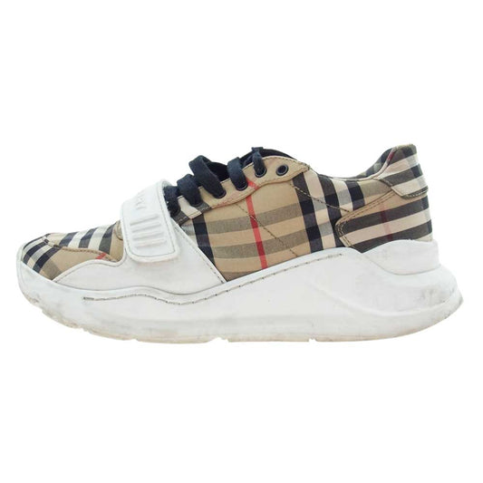 BURBERRY バーバリー 8048577 NEW REGIS ヴィンテージ チェック ベージュ系 38【中古】
