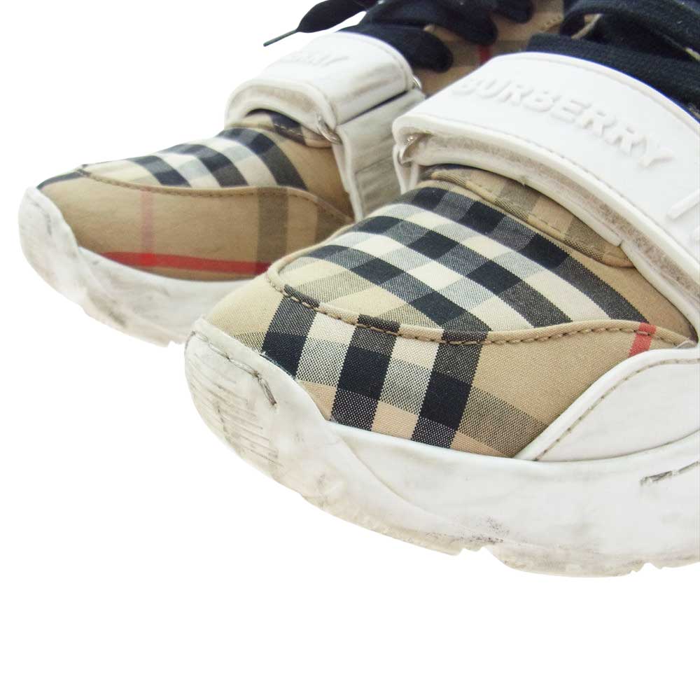 BURBERRY バーバリー 8048577 NEW REGIS ヴィンテージ チェック ベージュ系 38【中古】