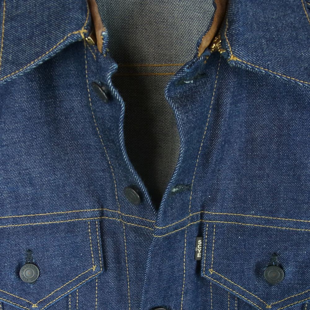 Scye サイ 5116-63505 MPB-0168ML 3005A デタッチャブルカラー リジット デニム ジャケット インディゴブルー系 40【中古】