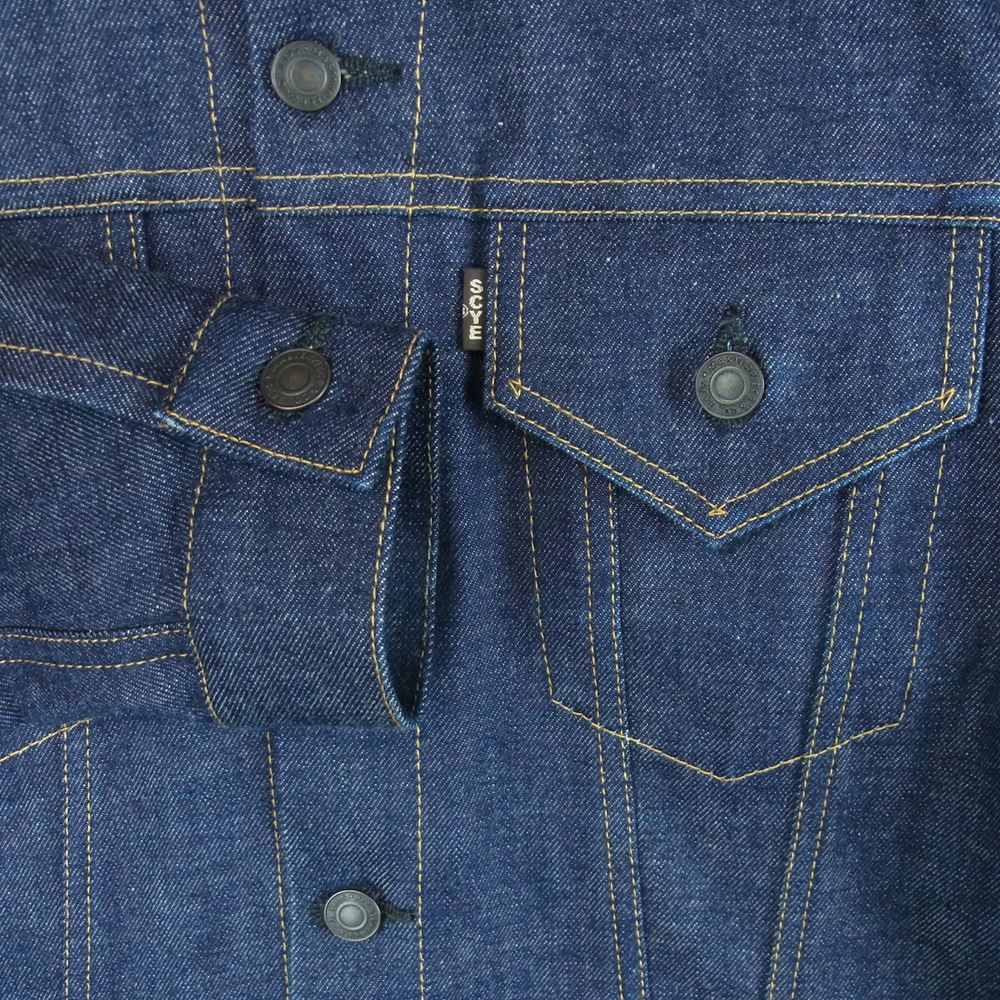 Scye サイ 5116-63505 MPB-0168ML 3005A デタッチャブルカラー リジット デニム ジャケット インディゴブルー系 40【中古】