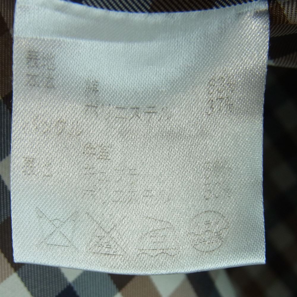 Aquascutum アクアスキュータム 5005450001-83 コットン ライナー付き トレンチ コート 日本製 ベージュ系 10【中古】