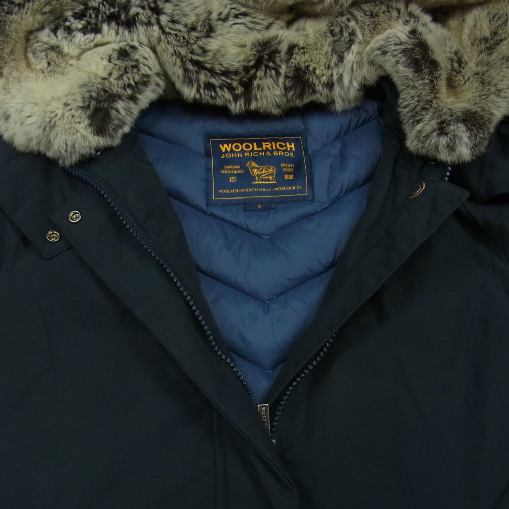 WOOLRICH ウールリッチ 1402072 BOW BRIDGE ボウブリッジ レディース ダウン コート ジャケット ダークネイビー系【中古】