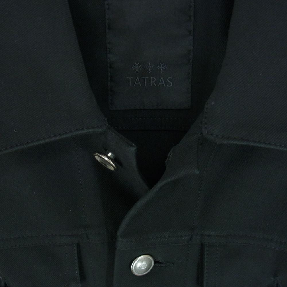 TATRAS タトラス MTA18S4549 3rdタイプ ストレッチ トラッカー ジャケット ブラック系 02【中古】