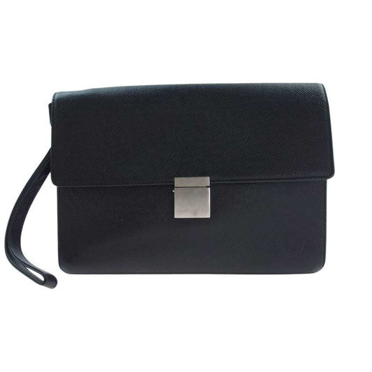 LOUIS VUITTON ルイ・ヴィトン M52792 エピ モンソー 2WAY トップハンドル ショルダーバッグ ビジネスバッグ ブラック系【中古】