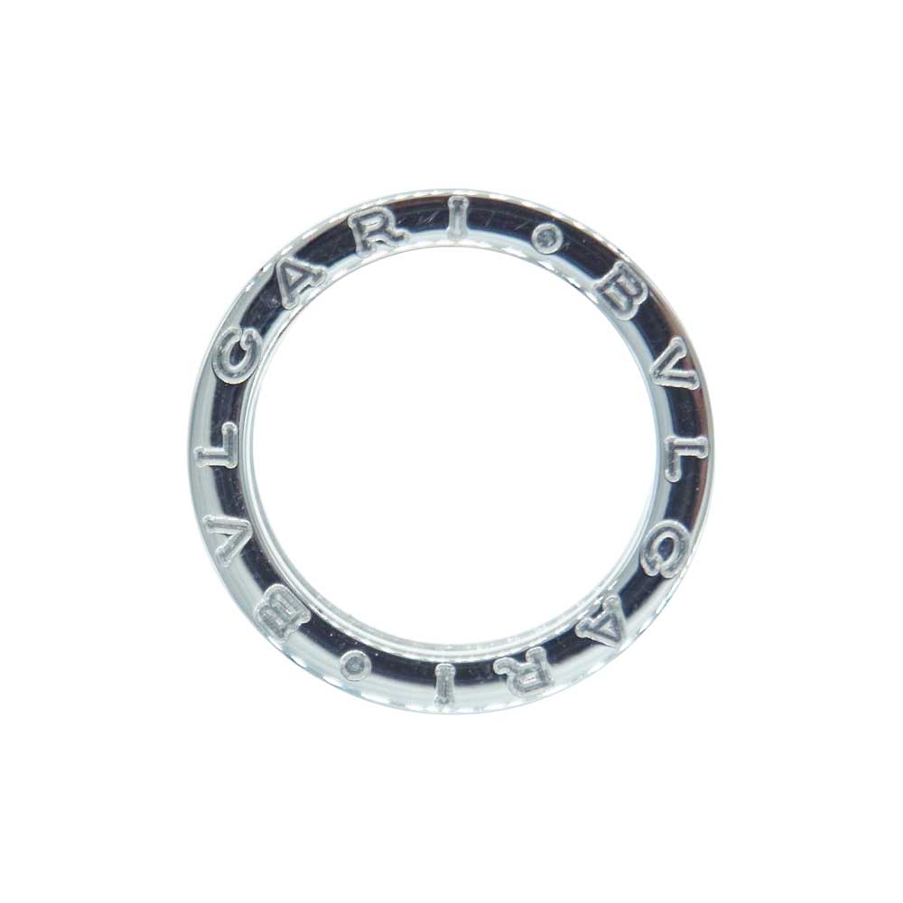 BVLGARI ブルガリ B-ZERO1 K18ＷG 750 ♯49 ビーゼロワン バンド リング シルバー系 ♯49【中古】