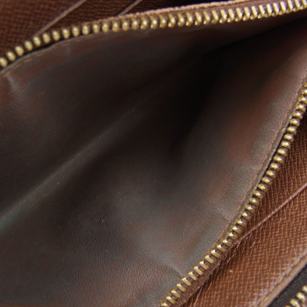 LOUIS VUITTON ルイ・ヴィトン M61727 モノグラム ポルトモネ ジップ ラウンドファスナー 長財布 ブラウン系【中古】