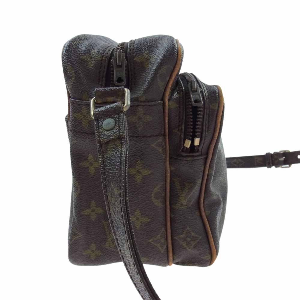 LOUIS VUITTON ルイ・ヴィトン M45244 モノグラム 旧型 ナイルショルダー バッグ ブラウン系【中古】