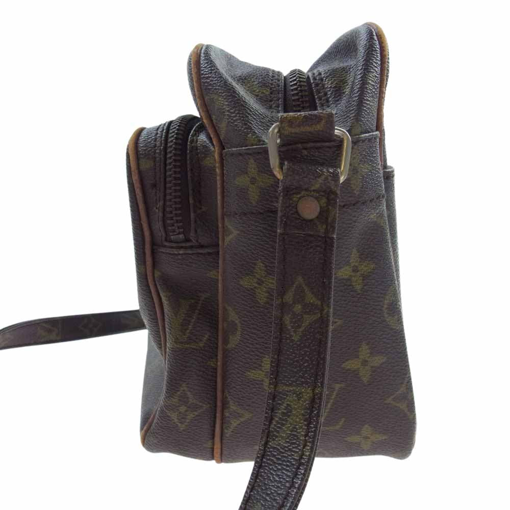 LOUIS VUITTON ルイ・ヴィトン M45244 モノグラム 旧型 ナイルショルダー バッグ ブラウン系【中古】