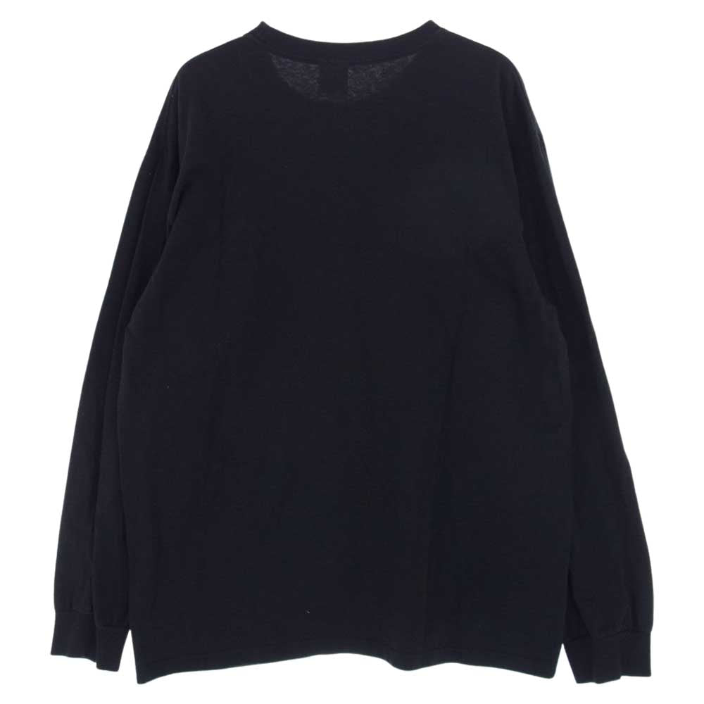 Supreme シュプリーム 21AW Thrasher Multi Logo L/S Tee スラッシャー マルチロゴ 長袖 Tシャツ ブラック系 L【中古】