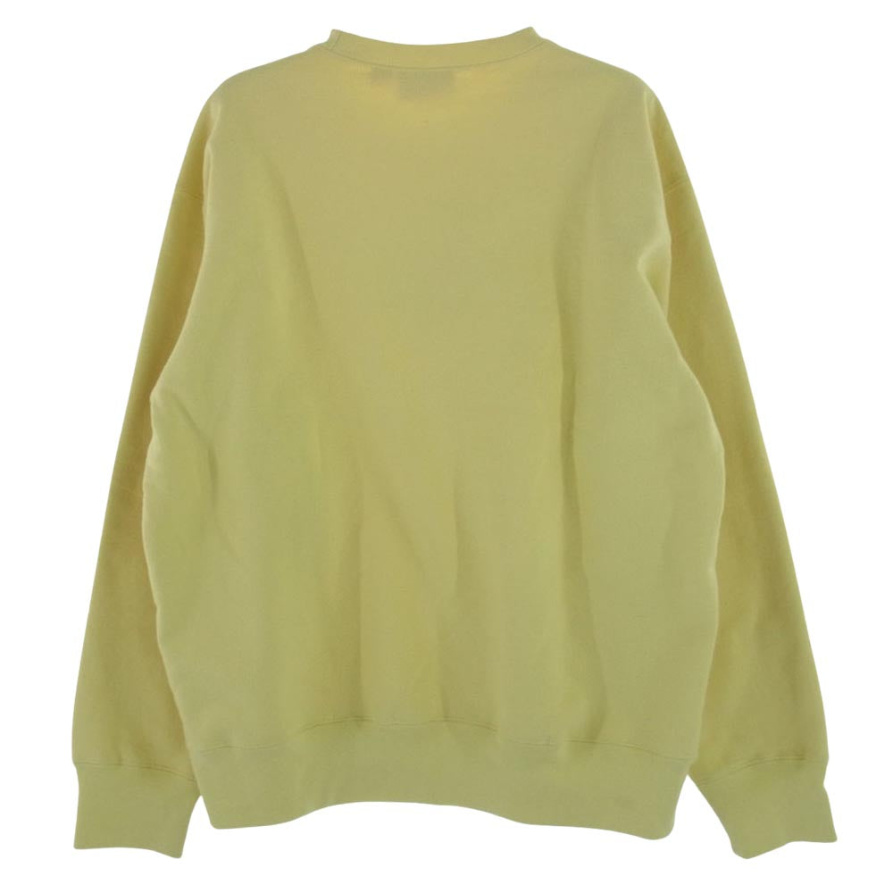 Supreme シュプリーム 22AW Box Logo Crewneck ボックスロゴ クルーネック スウェット トレーナー イエロー系【中古】