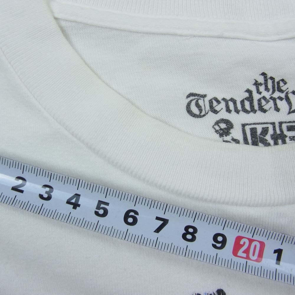TENDERLOIN テンダーロイン T-TEE1 ショットガン プリント Tシャツ ホワイト系 M【中古】