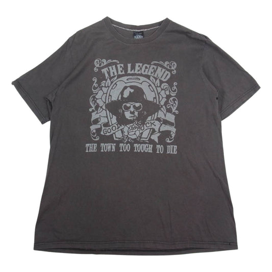 NUMBER(N)INE ナンバーナイン The Legend Print T カートコバーン プリント 半袖 Tシャツ ブラウン系 4【中古】
