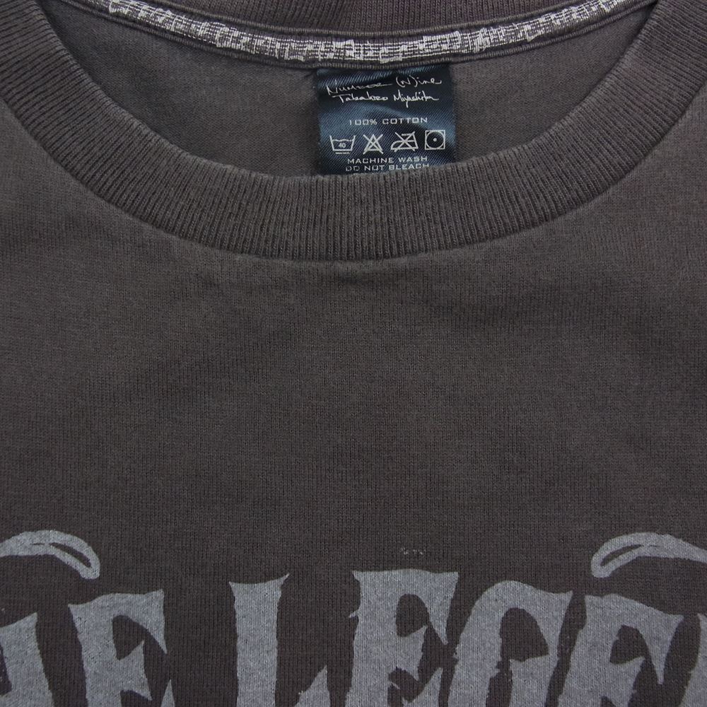 NUMBER(N)INE ナンバーナイン The Legend Print T カートコバーン プリント 半袖 Tシャツ ブラウン系 4【中古】