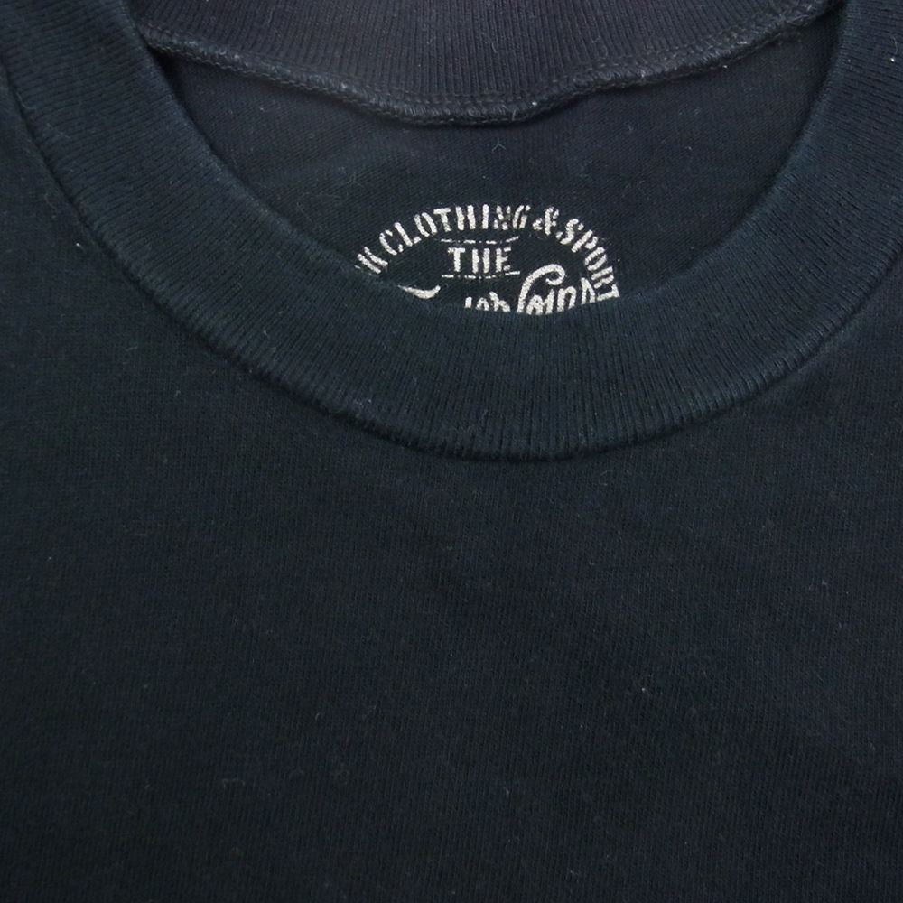 TENDERLOIN テンダーロイン T-TEE 5 TILL DEATH DO US PART Tシャツ 黒系 ブラック系 L【中古】