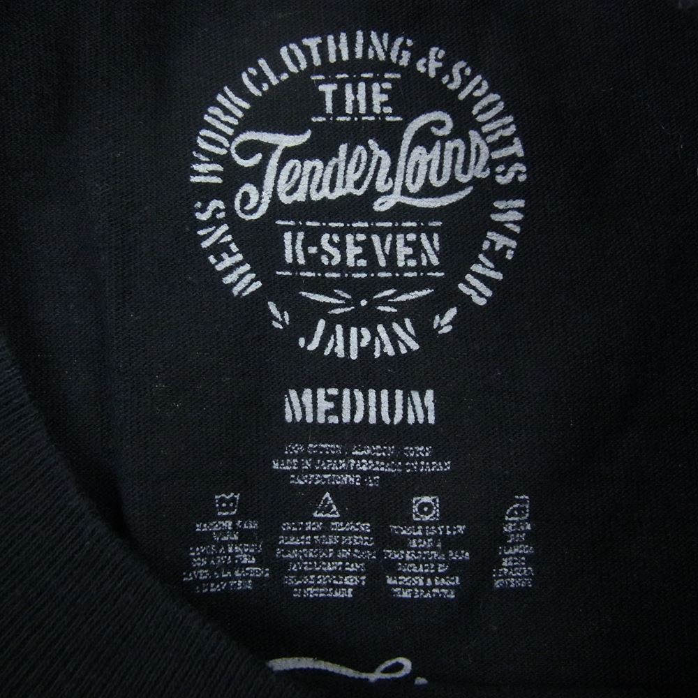 TENDERLOIN テンダーロイン × The Stylist Japan スタイリストジャパン プリント Tシャツ ブラック系 M【中古】