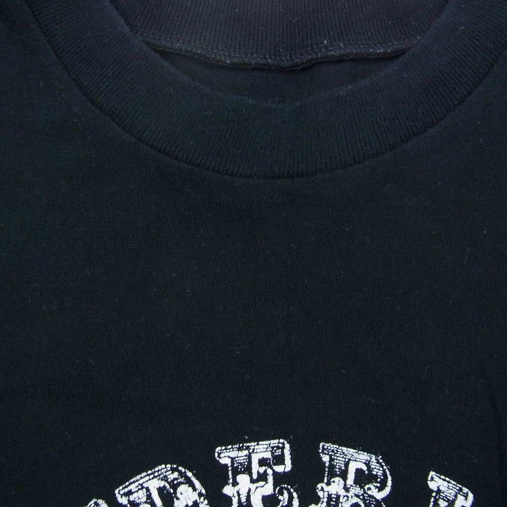 TENDERLOIN テンダーロイン T-TEE 5 TILL DEATH DO US PART Tシャツ 黒系 ブラック系 L【中古】